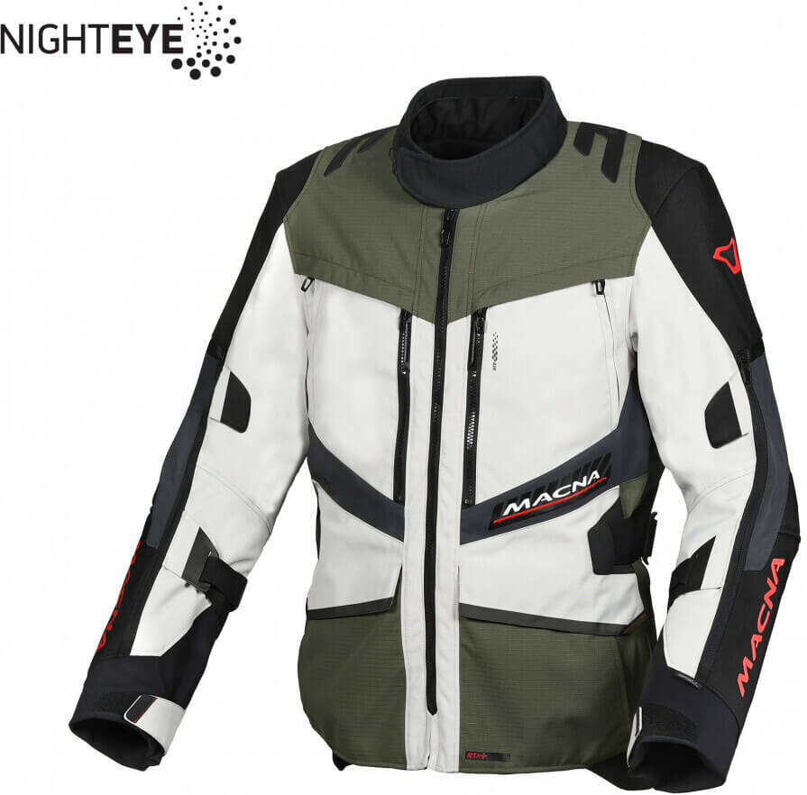 Macna Domane Waterproof Jacket Grey/Green