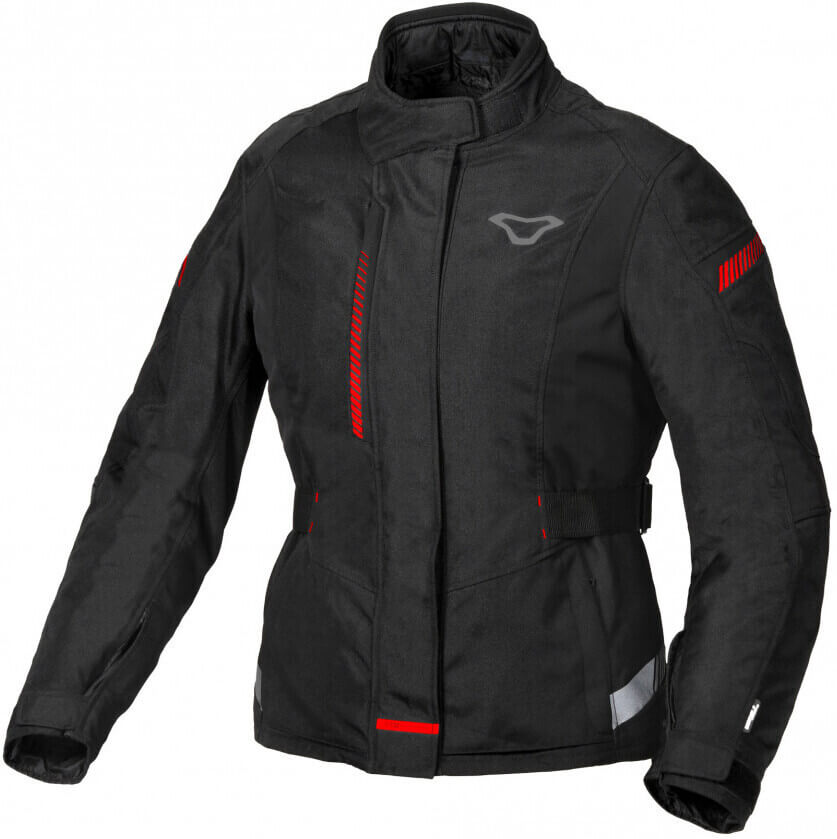 Macna Nivala Ladies Waterproof Jacket Black/Red