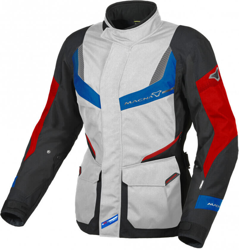 Macna Rancher Ladies Waterproof Jacket Grey/Blue