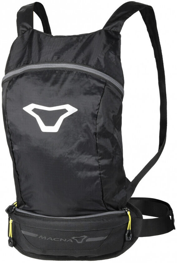 Macna Hipbag Foldable Backpack Black