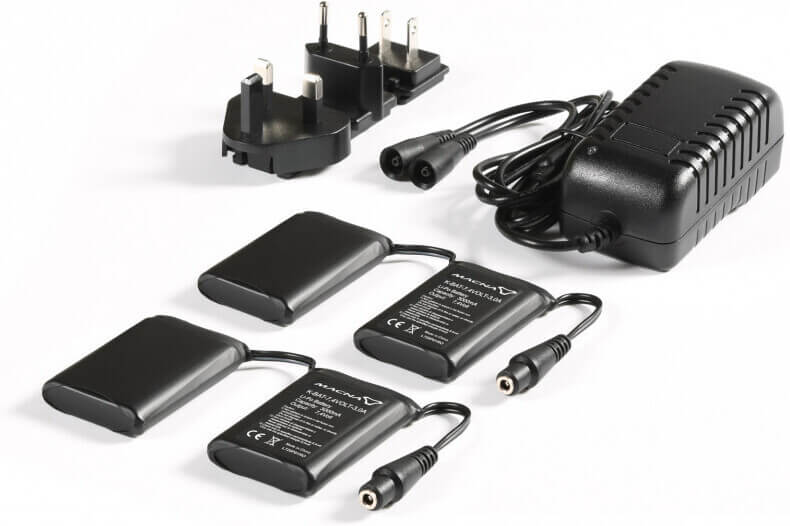 Macna Accu + Lader Handschoenen 7,4V 3000 mAh