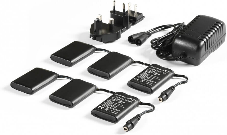 Macna Accu + Lader Handschoenen 12V 3000 mAh