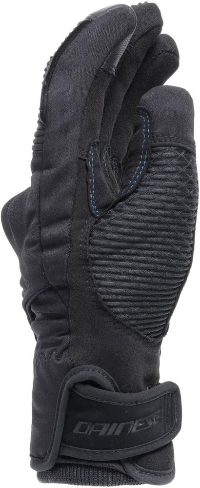 Dainese Trento D-Dry Women Gloves Black/Ocean-Depths