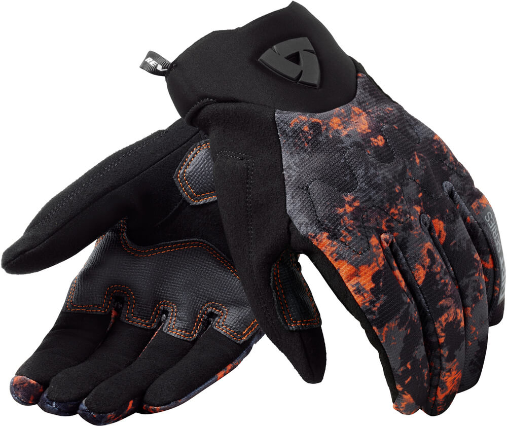 REV'IT Continent WB Gloves Black/Orange