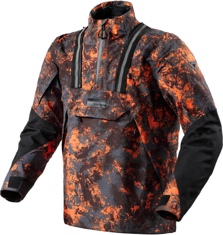 REV'IT Smock Blackwater 2 H2O Jacket Black/Orange