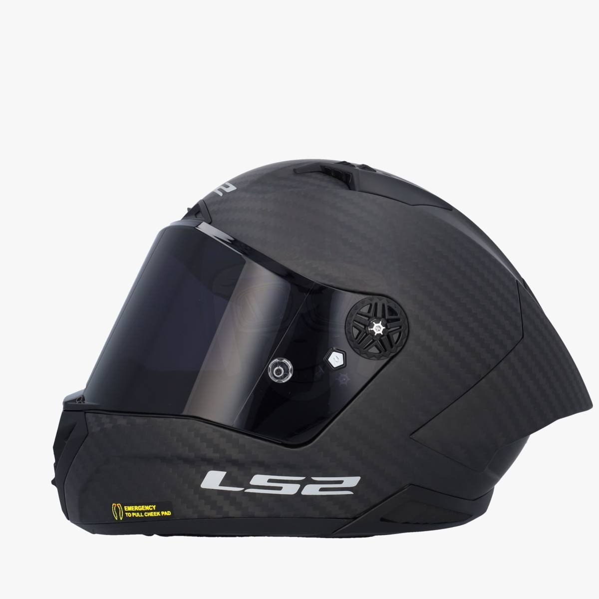 LS2 FF805 Thunder Carbon Gp Aero Spoiler Matt Black