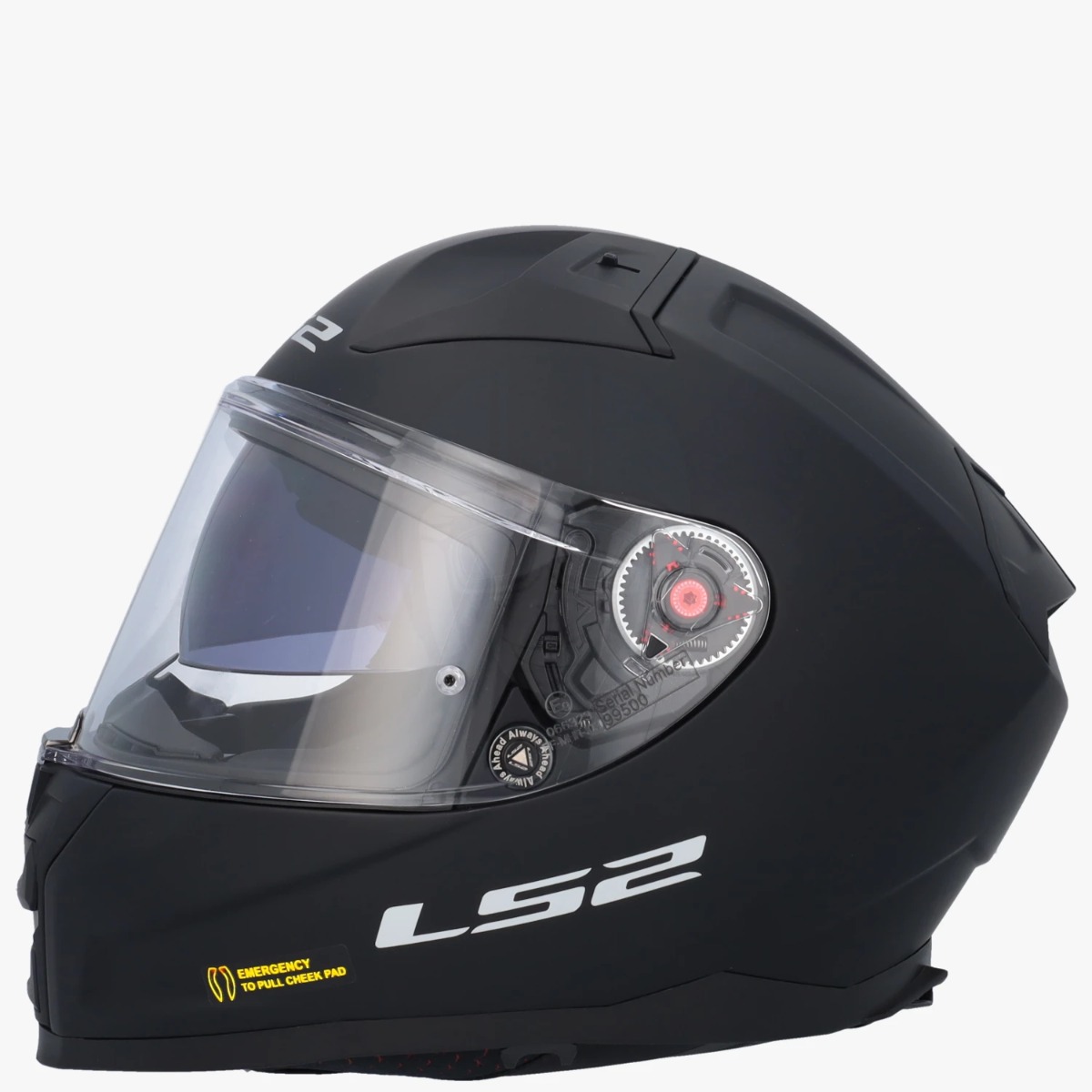 LS2 FF811 Vector II Solid Matt Black 06