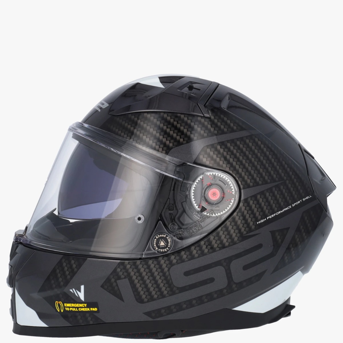 LS2 FF811 Vector II Splitter Black White 06