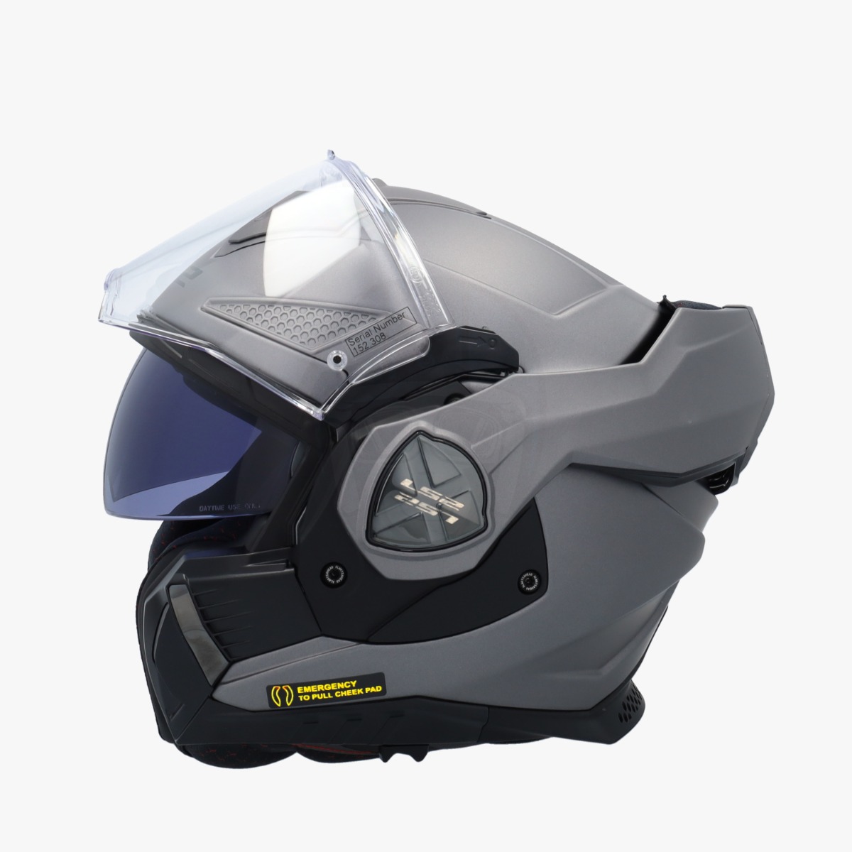 LS2 FF901 Advant X Solid Matt Titanium 06