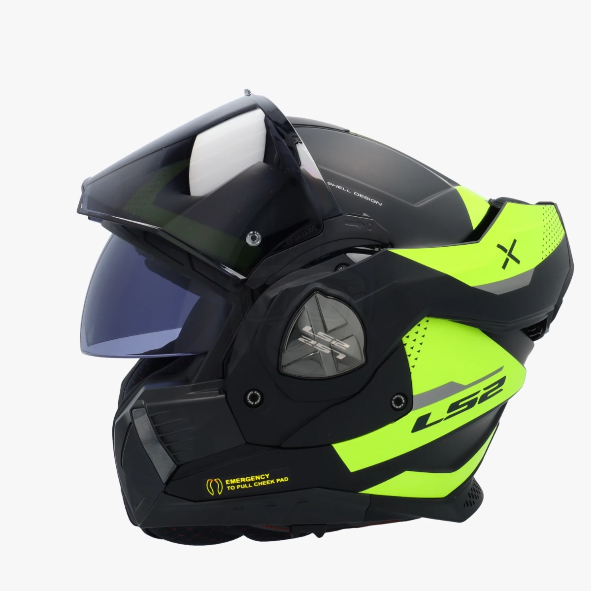 LS2 FF901 Advant X Oblivion Matt Black Fluo 06