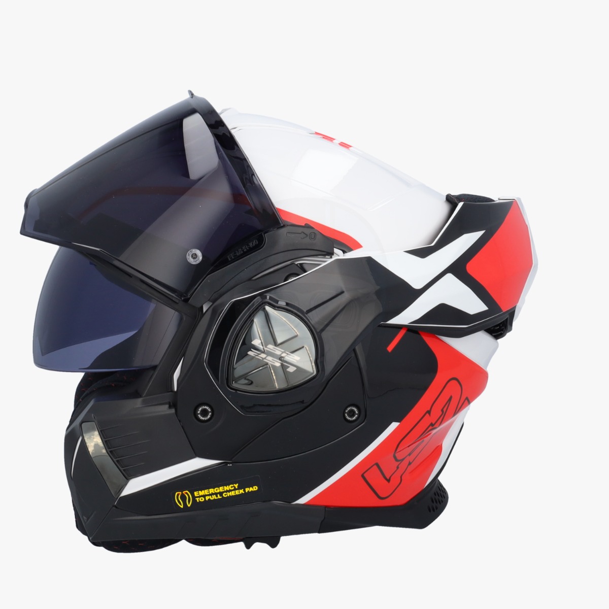 LS2 FF901 Advant X Metryk White Red 06