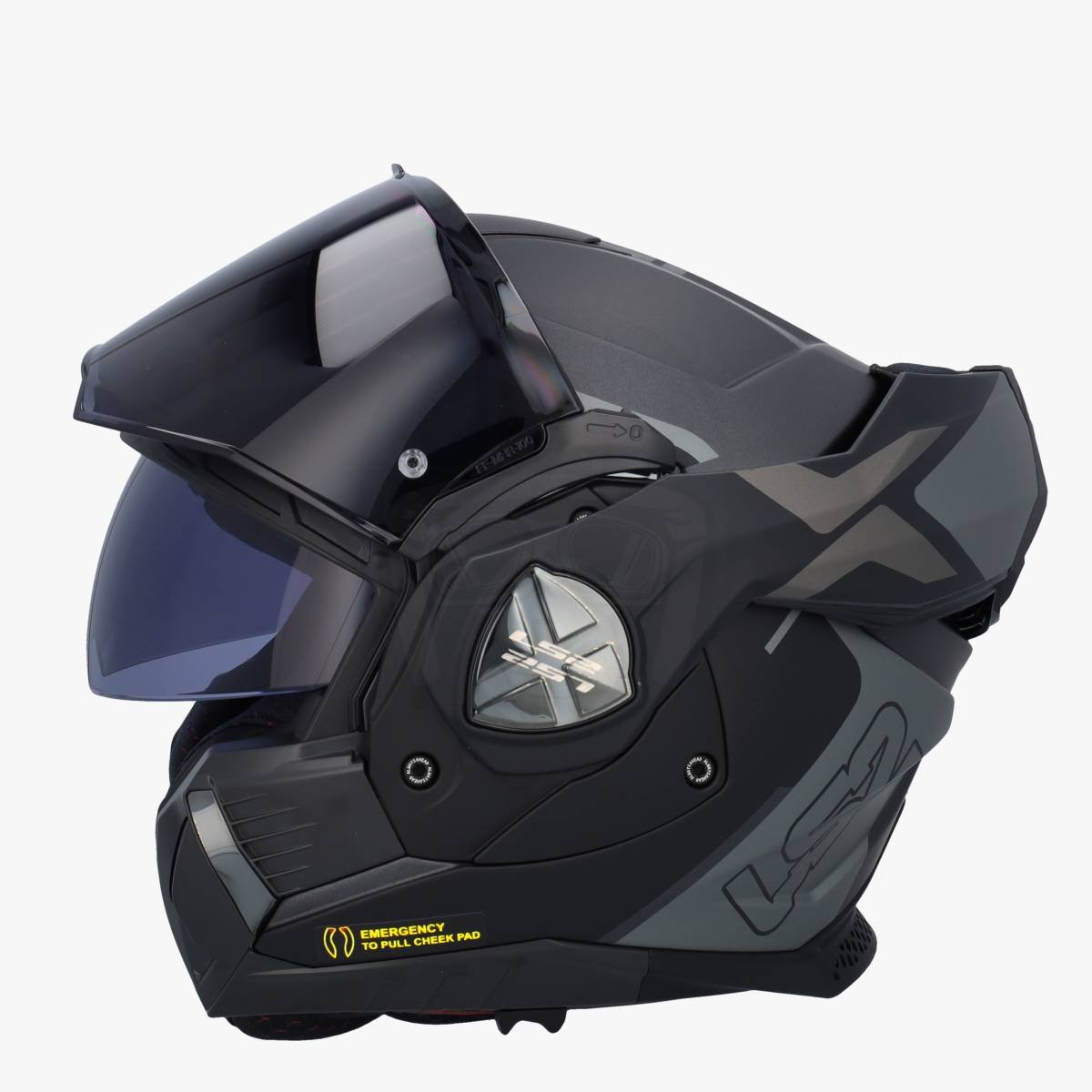 LS2 FF901 Advant X Metryk Matt Titanium 06