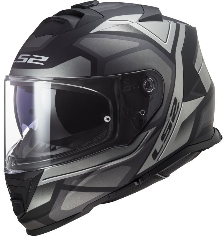 LS2 FF800 Storm II Faster Matt Titanium