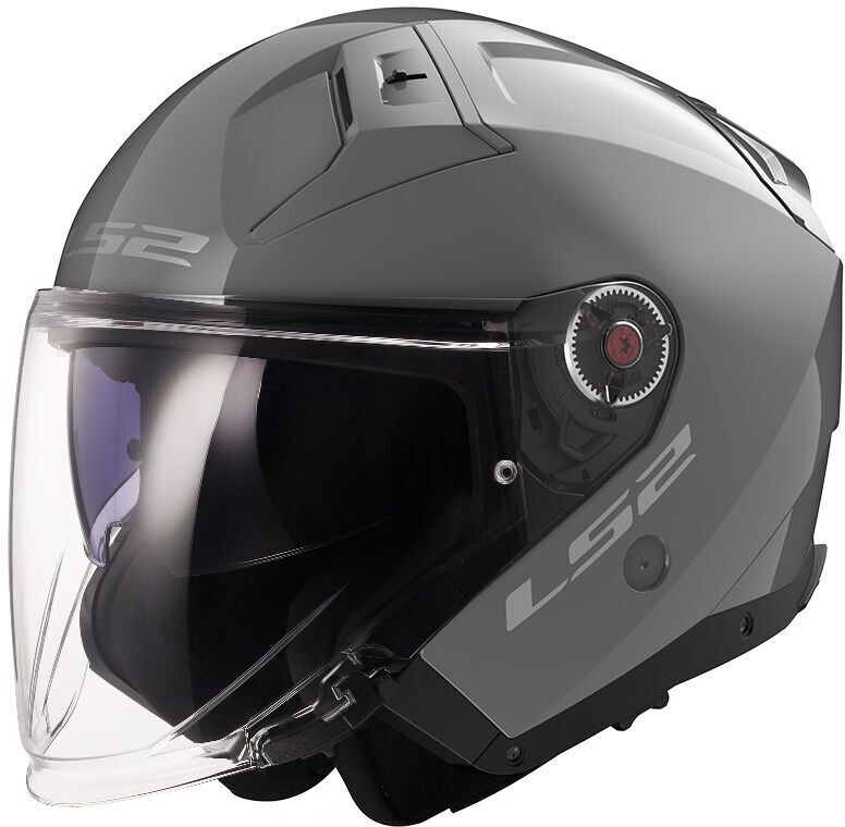 LS2 OF603 Infinity II Solid Nardo Grey