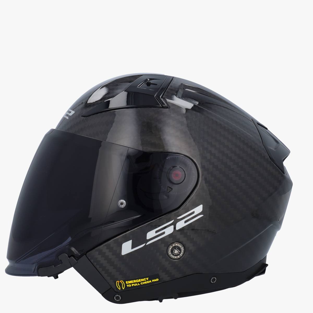 LS2 OF603 Infinity II Gloss Carbon