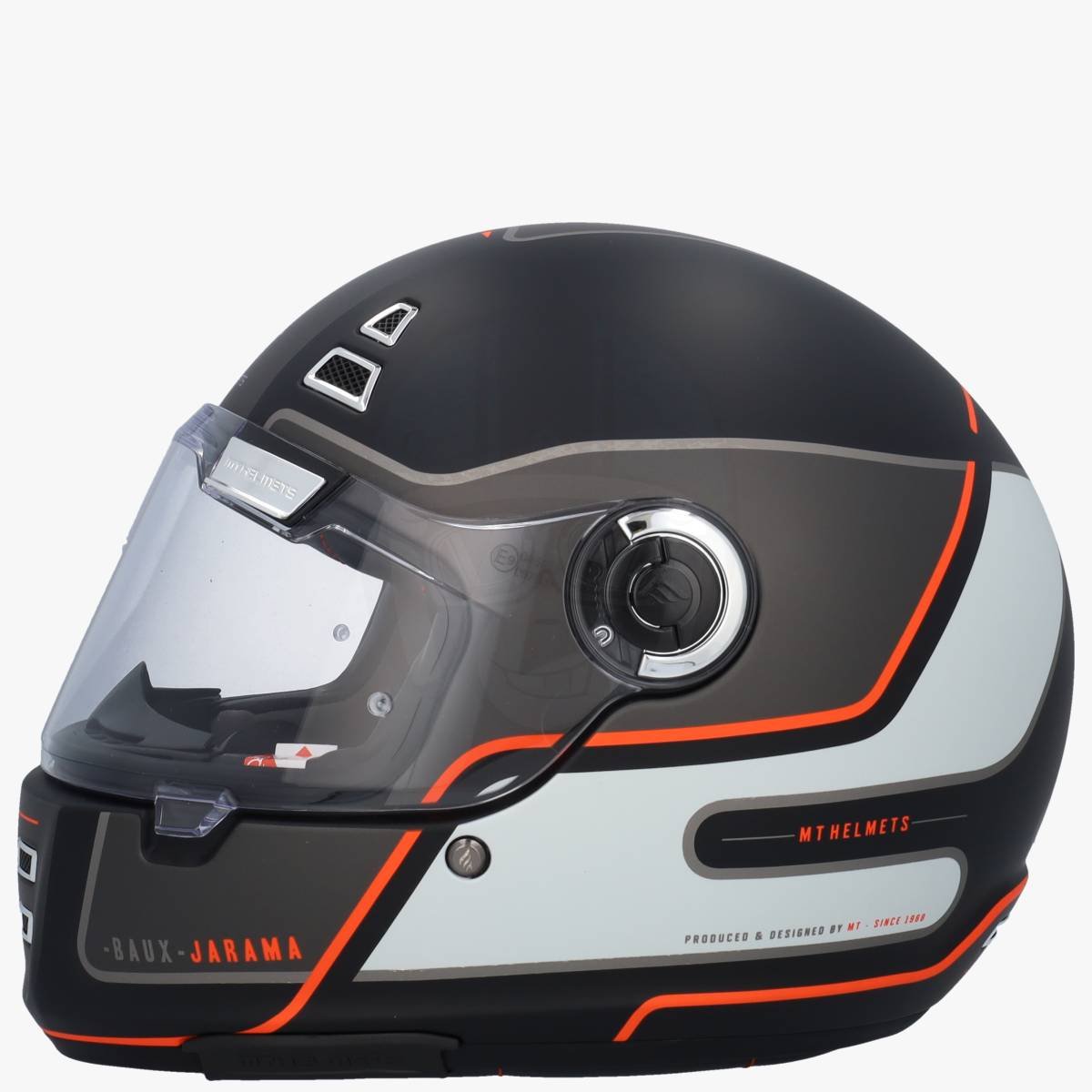 MT Jarama SV Baux Mat Zwart/Rood