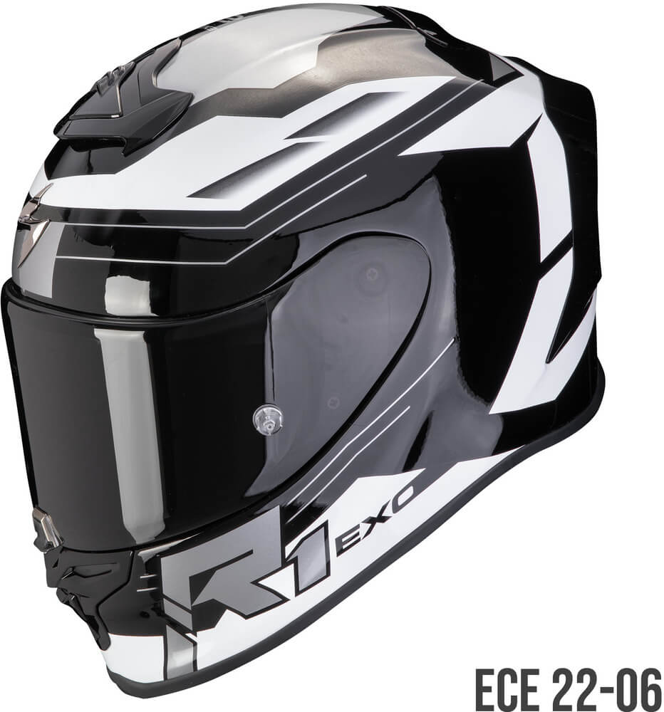 Scorpion EXO-R1 EVO AIR Blaze Black/White