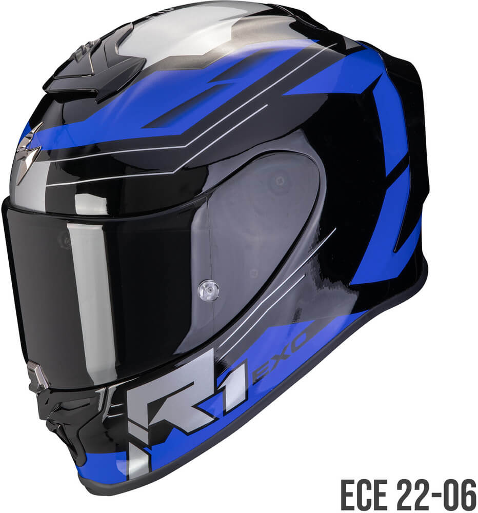 Scorpion EXO-R1 EVO AIR Blaze Black/Blue