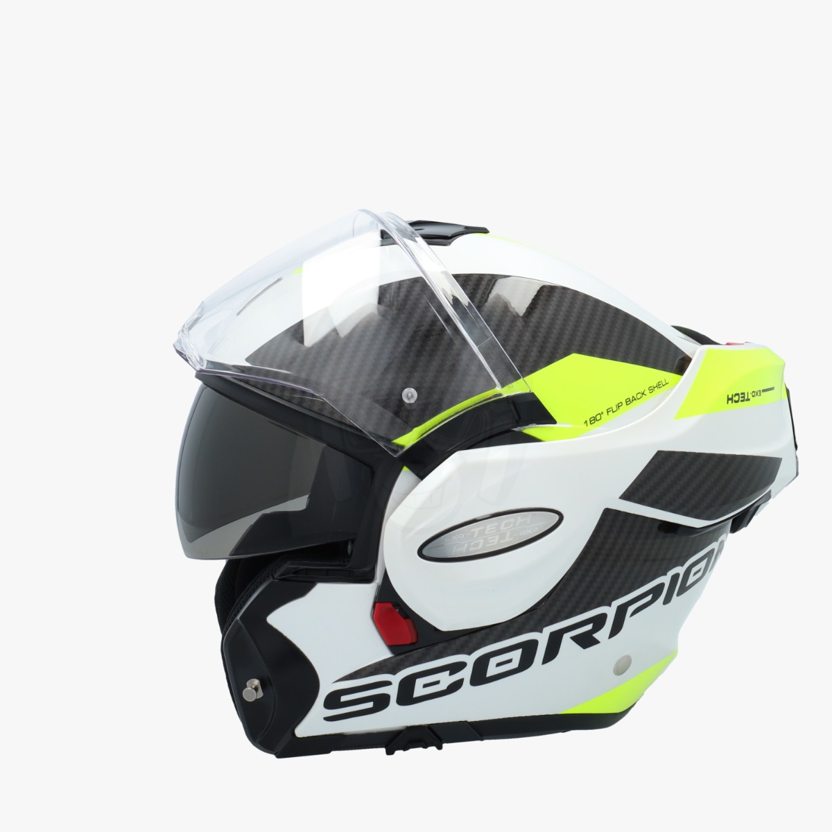 Scorpion EXO-Tech EVO Team White/Neon Yellow