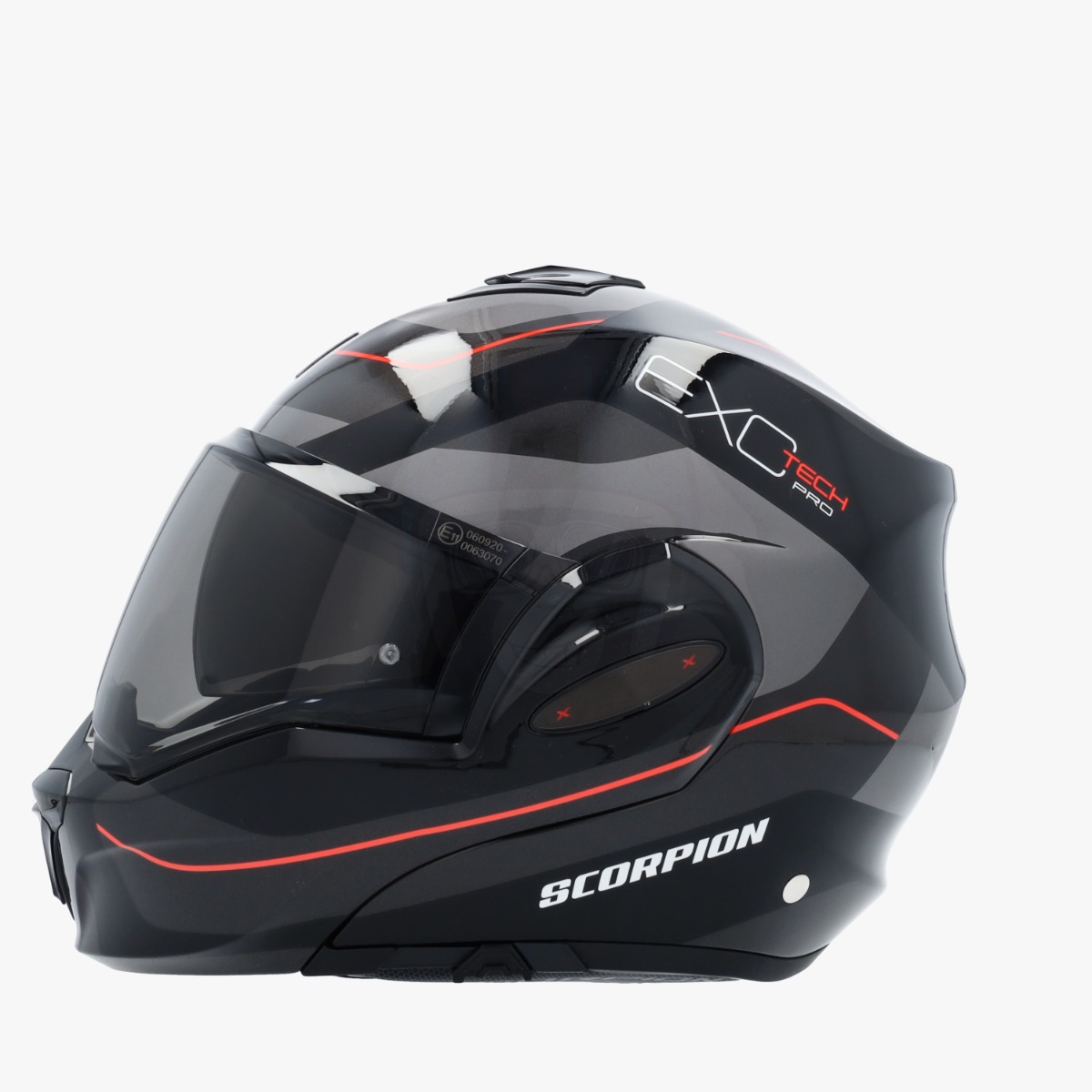 Scorpion EXO-Tech EVO Pro Commuta Black/Silver/Red