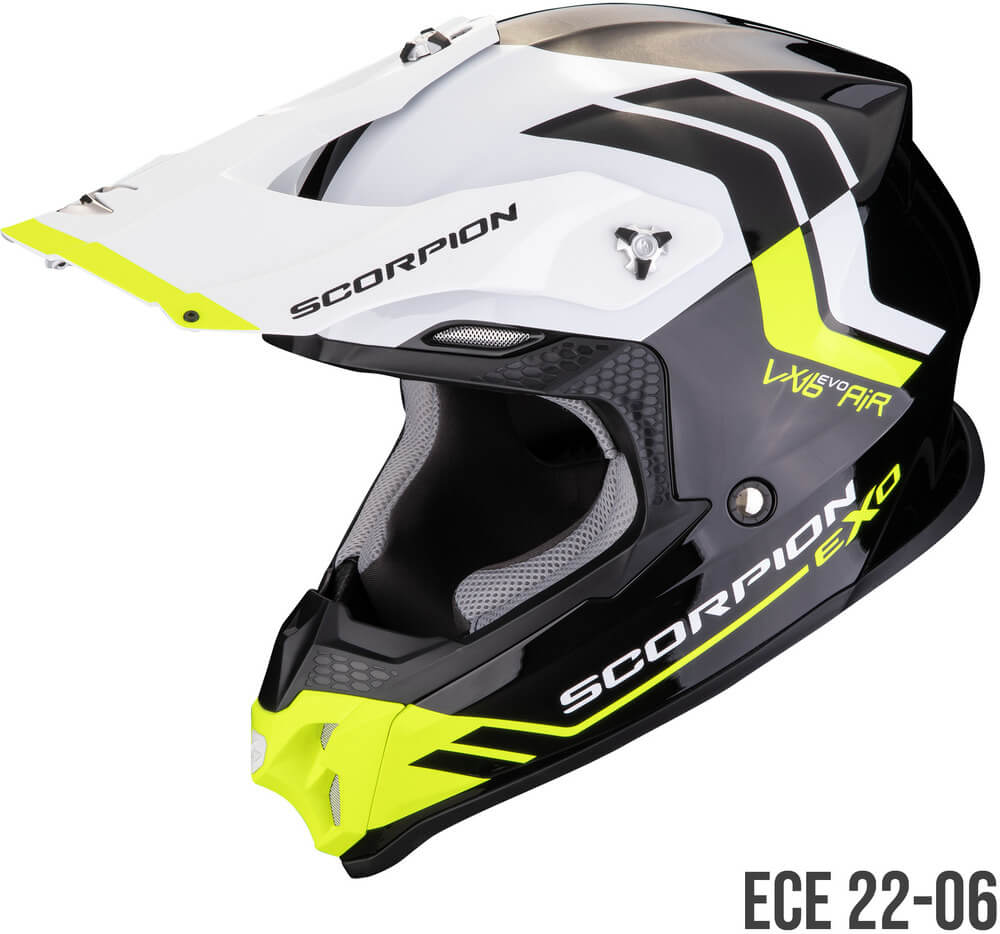 Scorpion VX-16 EVO AIR Fusion Black/Neon Yellow