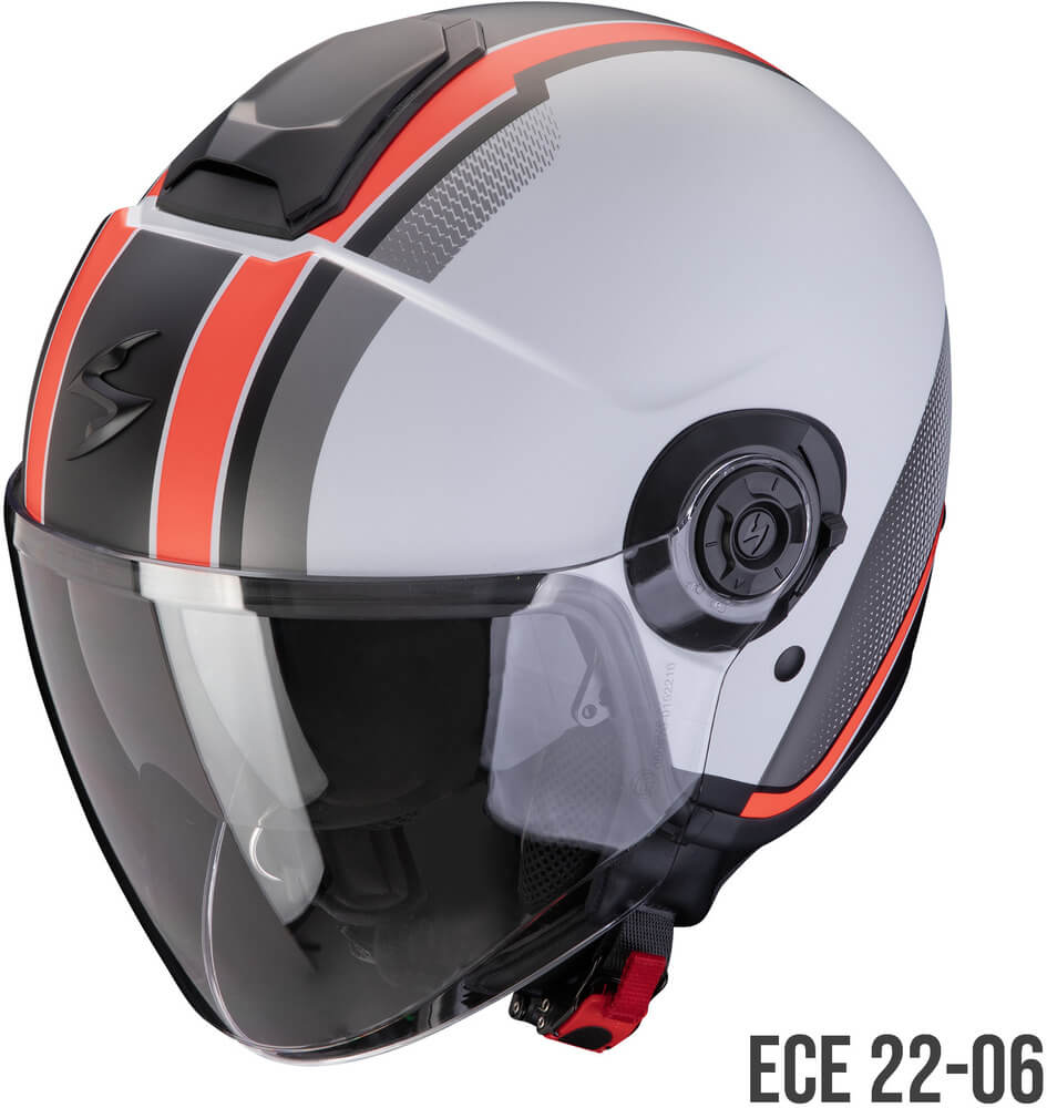 Scorpion EXO-CITY II Vel Matt Grey/Red
