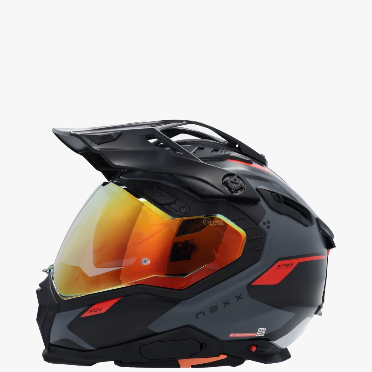 NEXX X.WED3 Keyo Grey/Red Mat