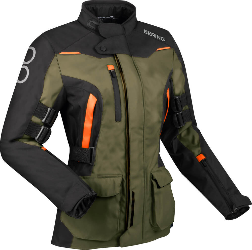 Bering Lady Zephyr Jacket Black/Khaki/Orange