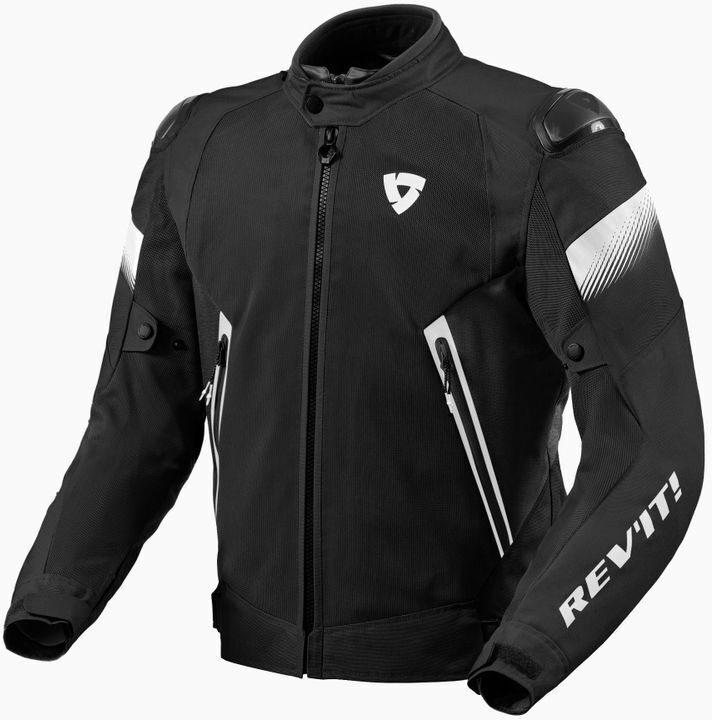 REV'IT Control Air H2O Jacket Black/White