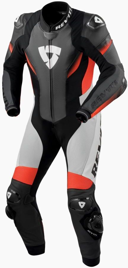 REV'IT Control Onepiece Black/Neon Red