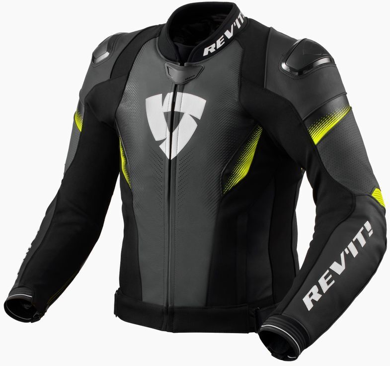 REV'IT Control Jacket Black/Neon Yellow