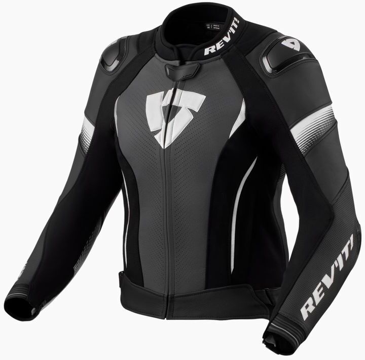 REV'IT Xena 4 Pro Ladies Jacket Black/White