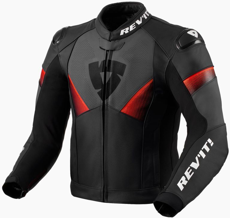 REV'IT Argon 2 Jacket Black/Neon Red
