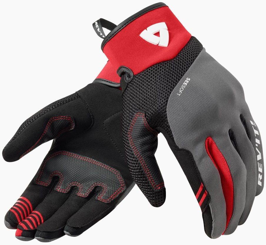REV'IT Endo Ladies Gloves Grey/Red