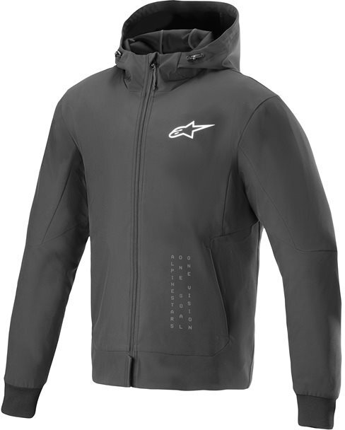 Alpinestars Radium Tech Hoodie Black White 12