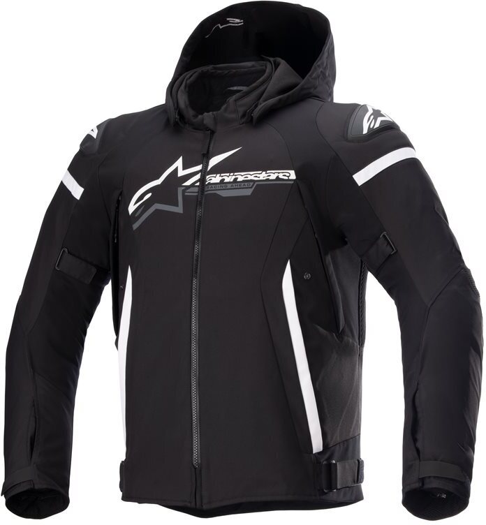 Alpinestars Zaca Waterproof Jacket Black White 12