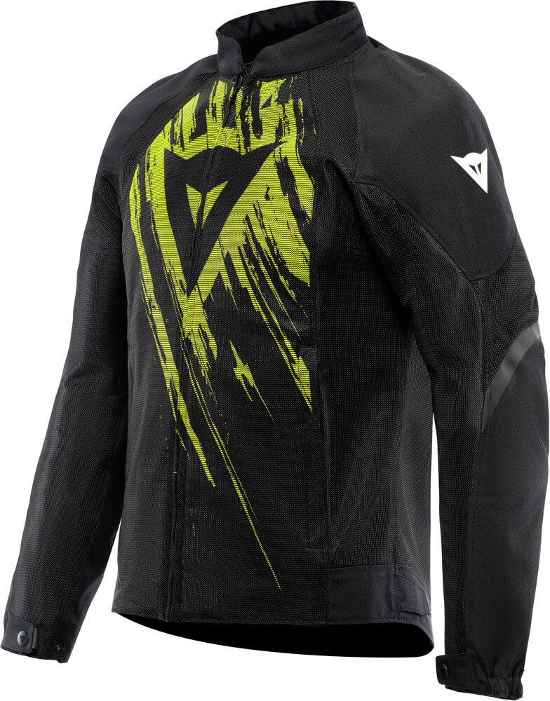 Dainese Herosphere Tex Jacket Black/Fluo Yellow Tarmac 09J