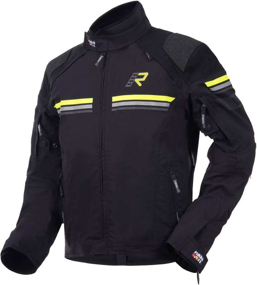 Rukka Armatou-R Jacket Black/Yellow 994