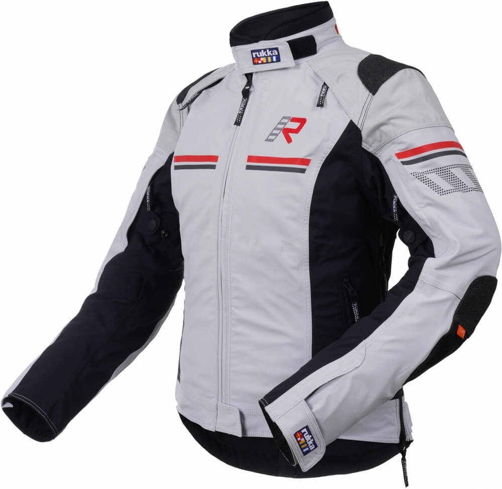 Rukka Armatou-R Lady Jacket Grey/Red 200