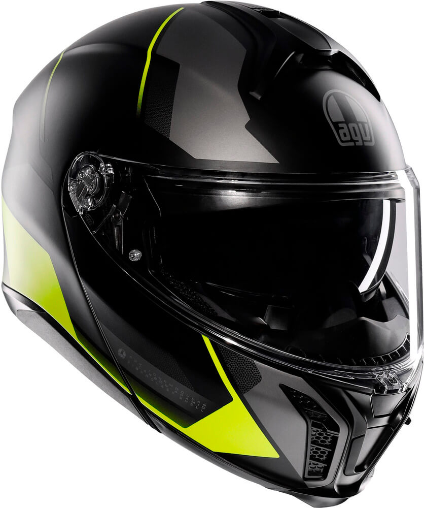 AGV Tourmodular Perception Matt Black/Yel Fluo 102