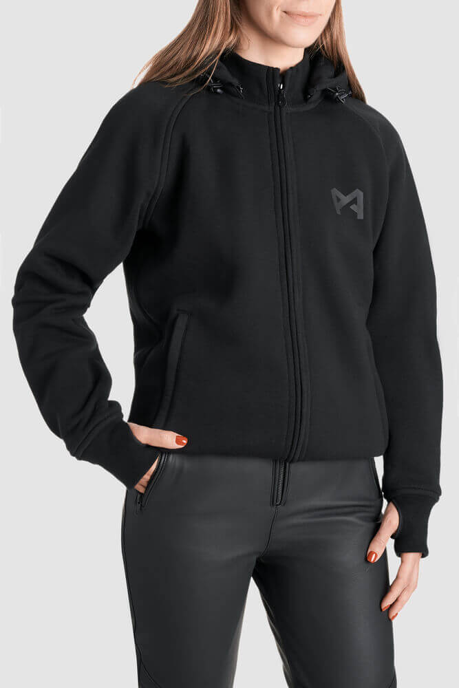 Pando Moto Phantom-Moto-Hoodie Black
