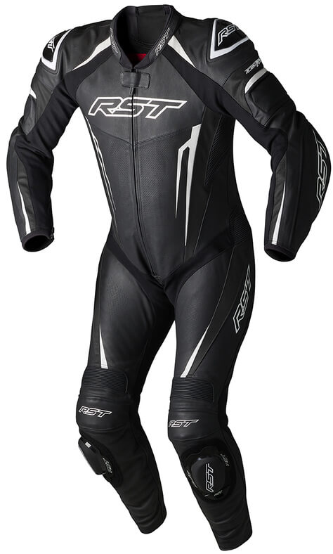 RST RST Suit TracTech Evo 5 Leather Suit Black/White/White