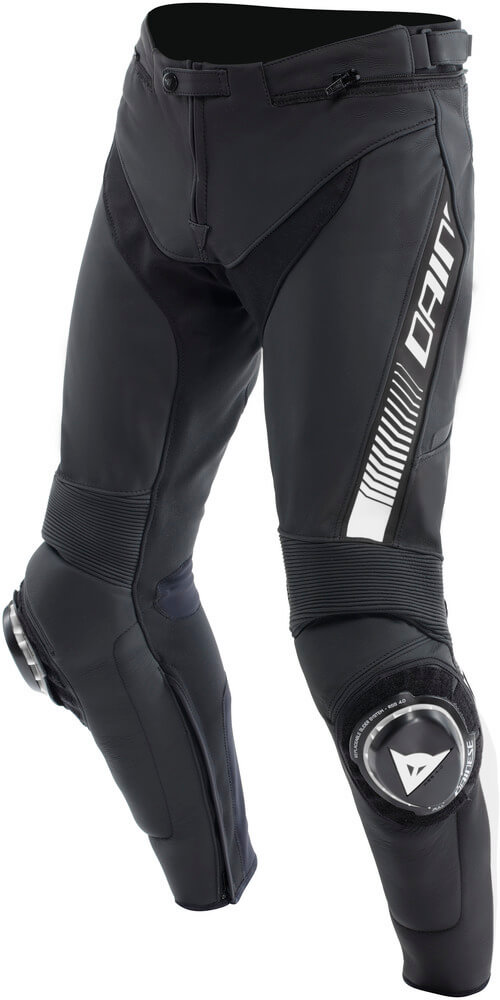 Dainese Super Speed Leather Trousers Black/White