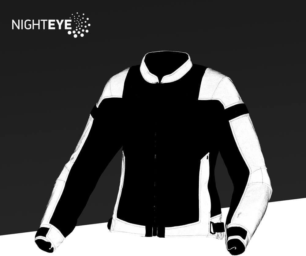 Macna Velotura Ladies Jacket Black Night Eye