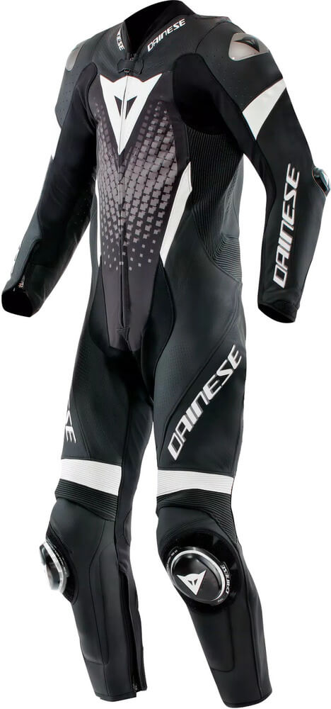 Dainese Laguna Seca 6 1Pc Suit Perforated Black/White/Anthracite F13