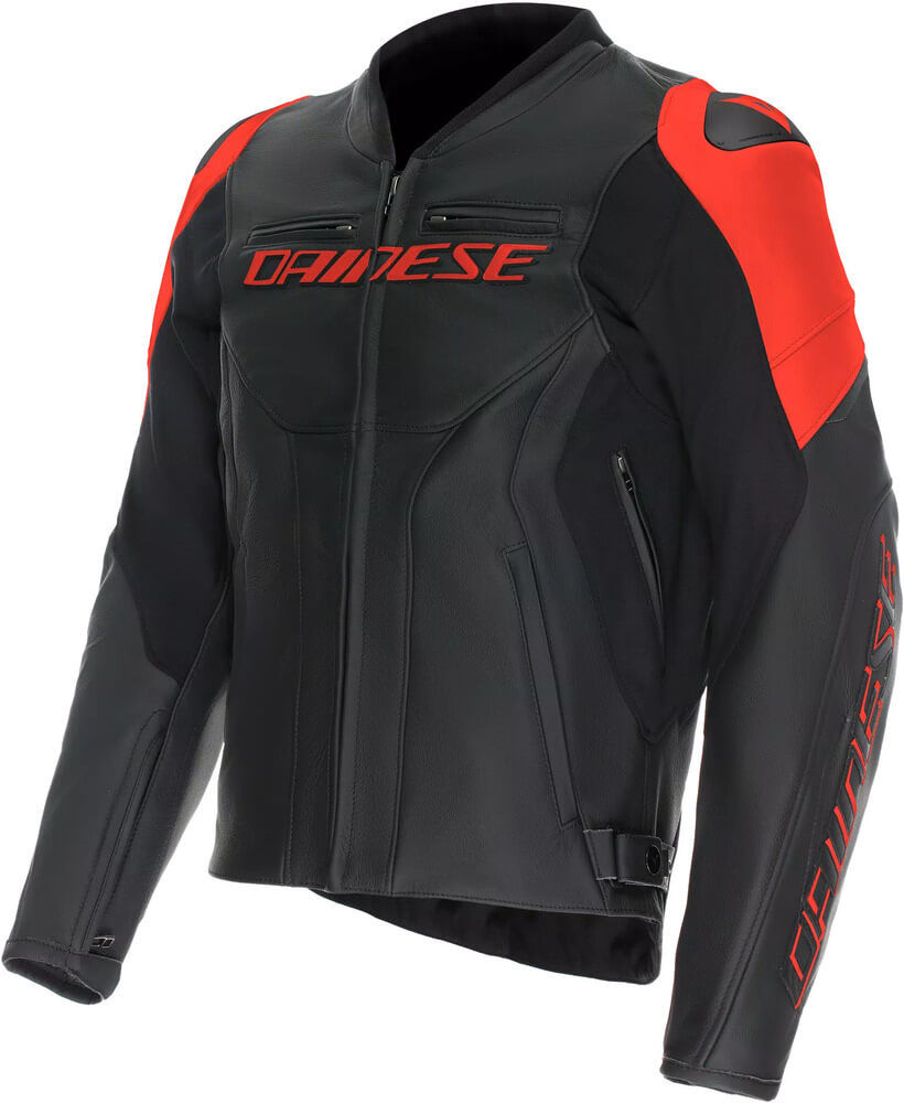 Dainese Racing 5 Jacket Black/Black/Red-Fluo P75