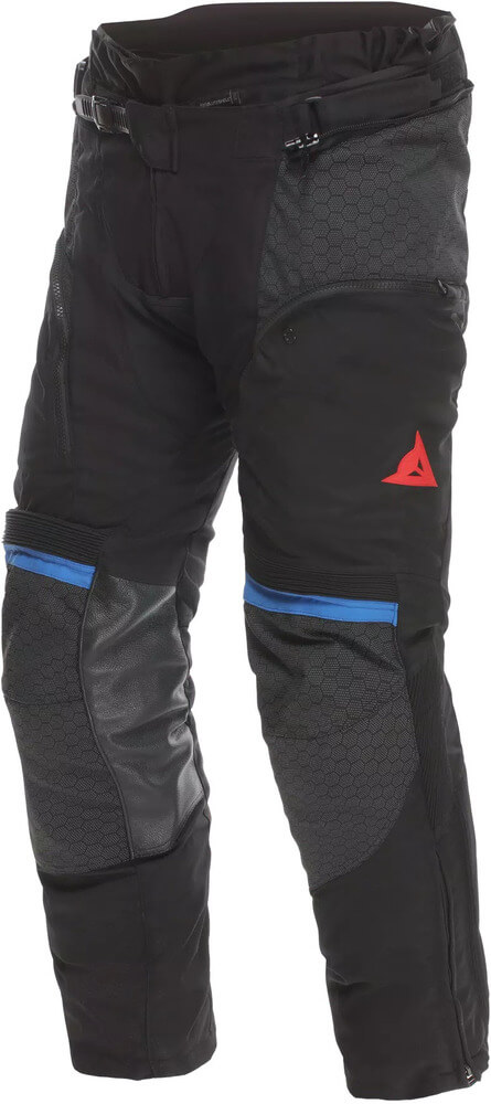 Dainese Super Adventure D-Dry Absoluteshell Trousers Black/Black/Blue D01