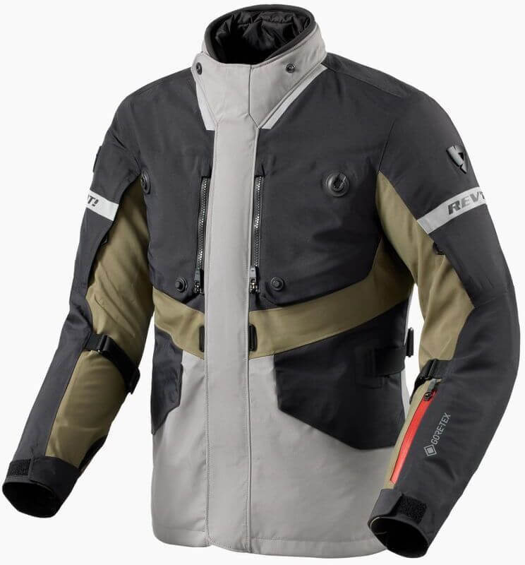 REV'IT Neptune 3 GTX Jacket Black/Dark Green