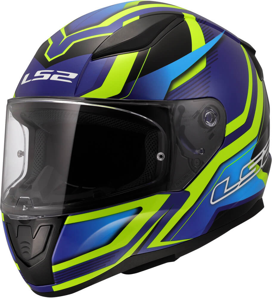 LS2 FF353 Rapid II Flitz H-Vis Yellow Blue