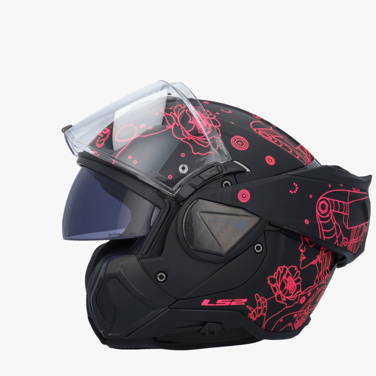 LS2 FF910 Advant II Sophia Black Pink